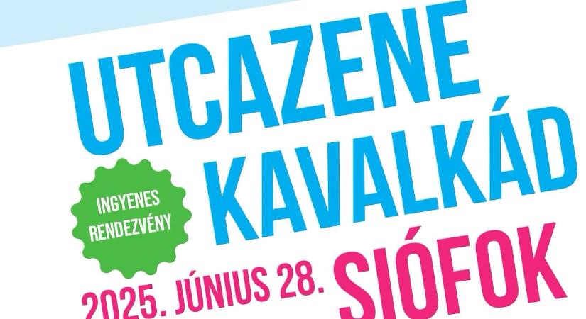 Utcazene Kavalkád 2025 Siófok