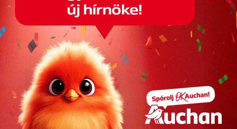 ÚJ MÁRKASTRATÉGIÁVAL ÉS FIGURÁVAL ÚJÍT AZ AUCHAN