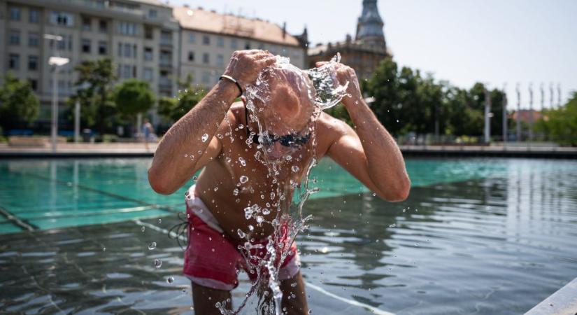 Figyelmeztetést adtak ki a hőség miatt