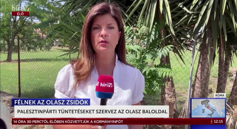 Megosztja az olasz politikát és a társadalmat a közel-keleti konfliktus  videó