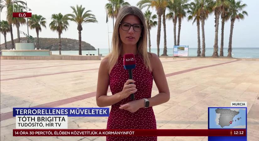Újabb összehangolt terrorellenes művelet zajlott Spanyolország több városában  videó