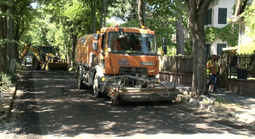 Forgalmas utca kap ráncfelvarrást a Nagyerdő szívében