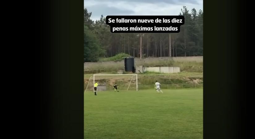 Ritkán látni ennyi borzalmas lövést egy tizenegyespárbajban