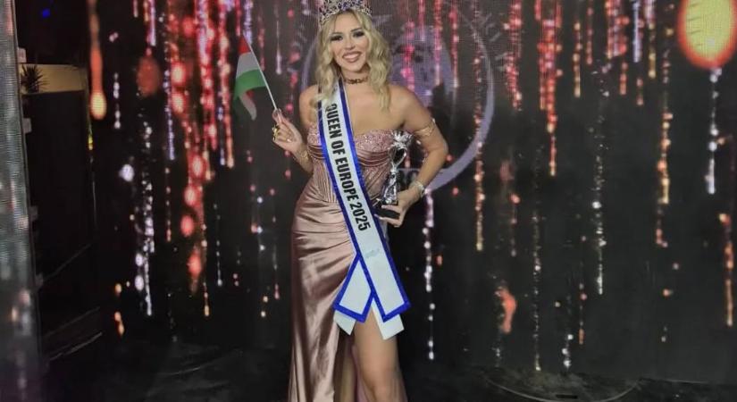Hajdú-Bihar megyei lány lett Európa szépe