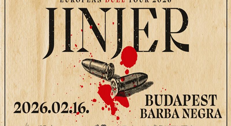 Hat év után headliner turnéval jön a Jinjer Budapestre!
