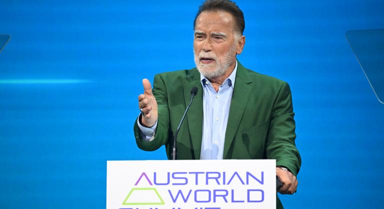 Arnold Schwarzenegger vicces utalást tett az osztrák kancellárváltásokra