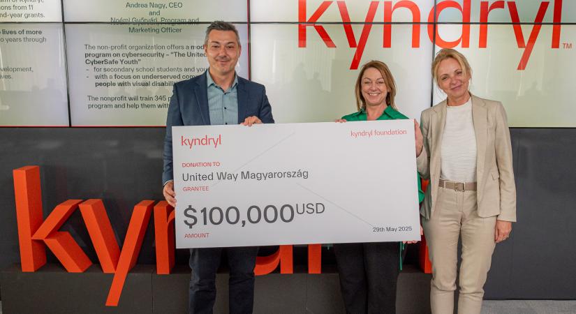 A Kyndryl Alapítvány támogatásával indít kiberbiztonsági képzést a United Way Magyarország