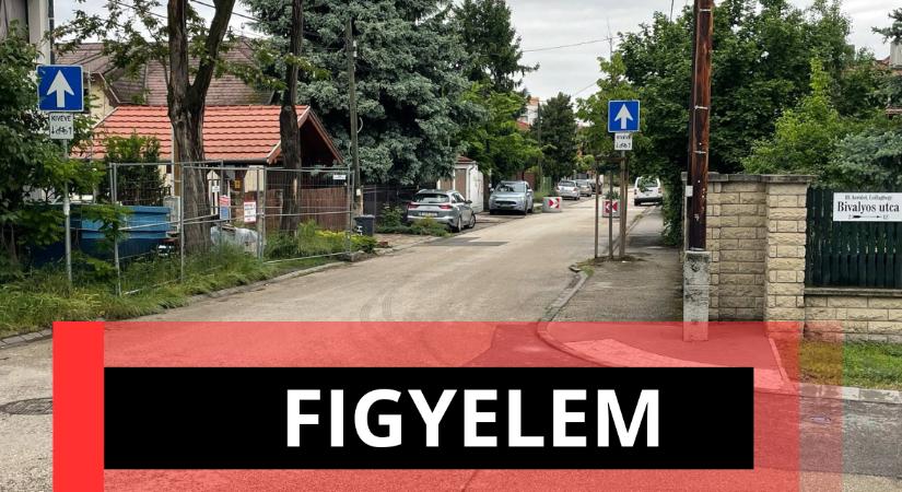 Csillaghegyiek, figyelem! Forgalmi rend változás június 16-tól