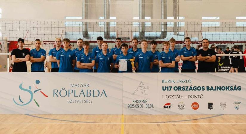 Negyedik helyen zárta az országos döntőt a Szolnoki SPC U17-es csapata