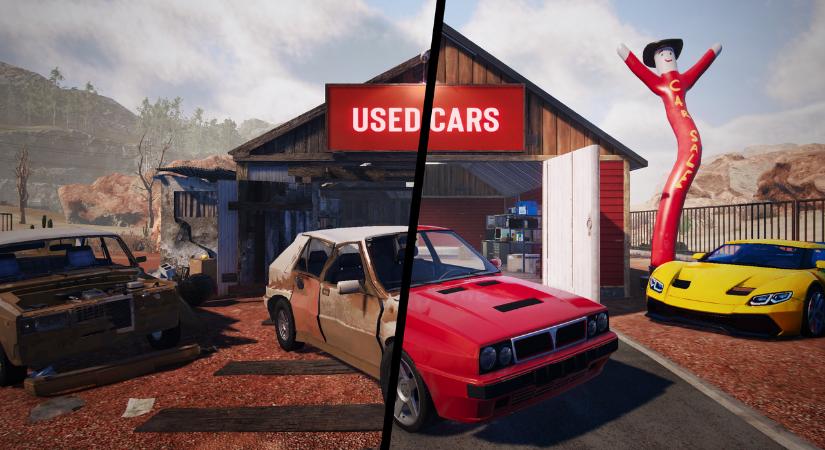 Used Cars Simulator early access – Gagyi Garázs, avagy hogy lehet ez a játék 70%-os a Steamen?!