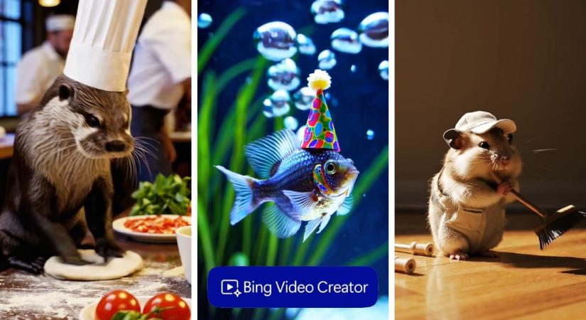 Ingyenesen használható a Sora AI videógenerátor a Bingben