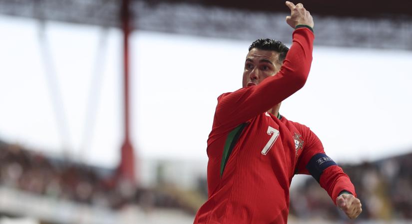 Cristiano Ronaldo a 220. válogatott mérkőzését játssza este