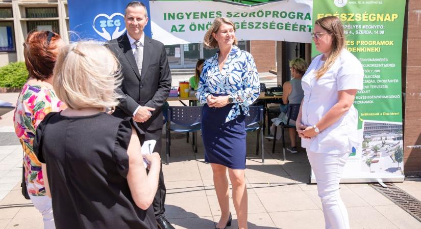 A plazmaközpont ingyenes szűrésekkel szállt be az Egészséges Zalaegerszeg Programba – (videó)