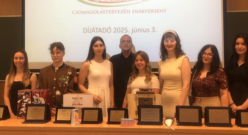 Csomagolástechnikai diákversenyen értek el kimagasló eredményt a Soproni Egyetem hallgatói