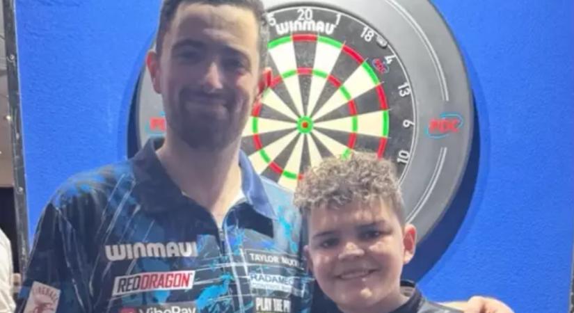 Luke Littler utódjaként emlegetik a 12 éves dartszsenit