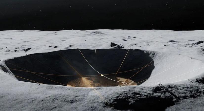 A NASA rádioteleszkópot építene a Holdon
