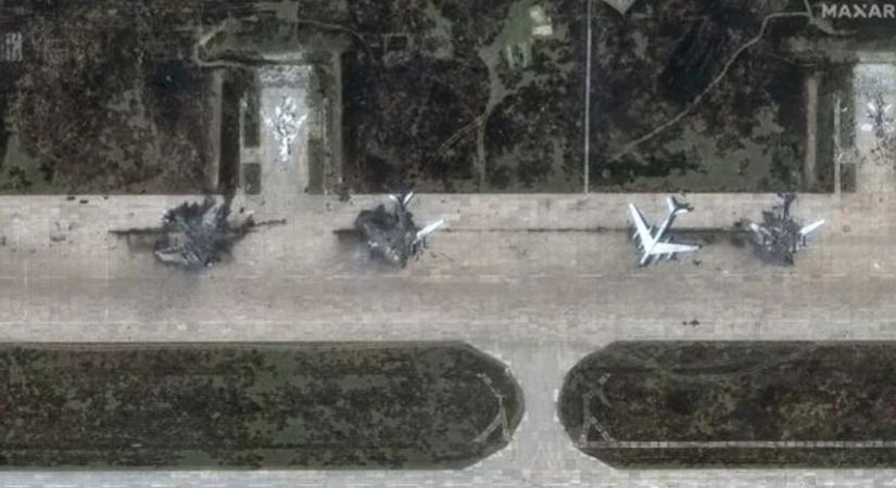 Tucatnyi orosz bombázót semmisített meg egy ukrán dróntámadás