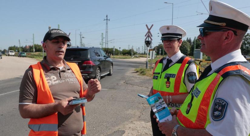 Életet menthet az óvatosság – vasúti átjárós kampány indult