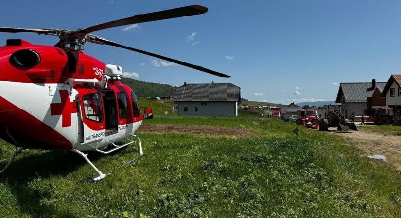 TRAGÉDIA: Munkagéppel gázolta halálra az apa az 5 éves kisfiát