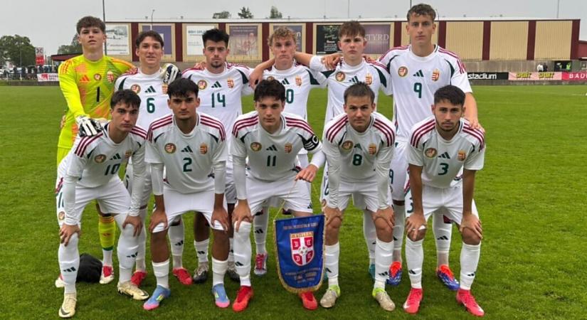 Labdarúgás: lokistákkal a soraiban nyert Szerbia ellen az U18-as magyar válogatott