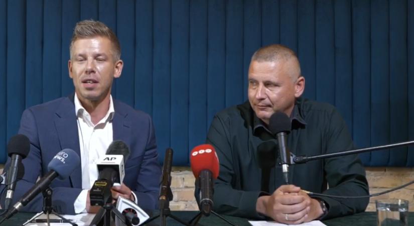 Magyar Péter és Ruszin-Szendi a propaganda vádjairól: „Ez színház”