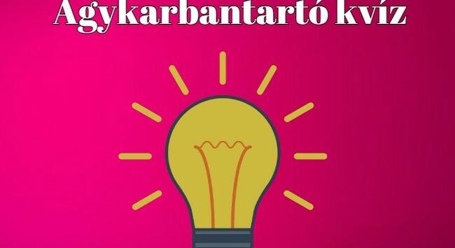 Tíz kérdés vár rátok tíz pontért - Itt az agykarbantartó kvíz
