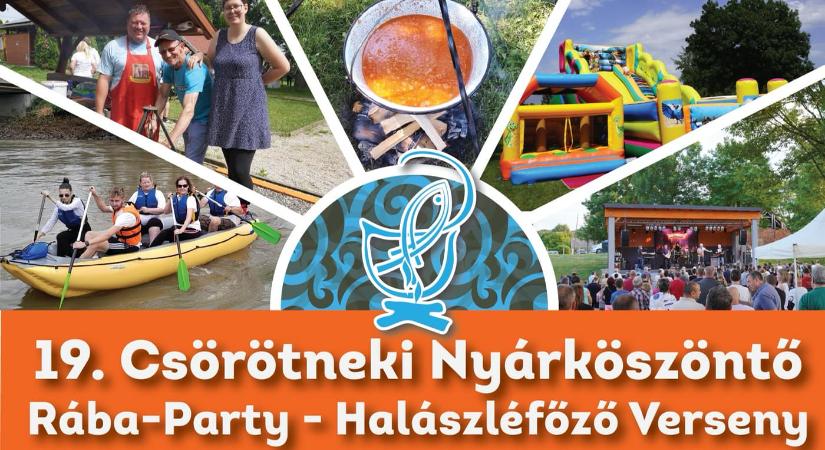 Csörötneki Nyárköszöntő Rába Party 2025