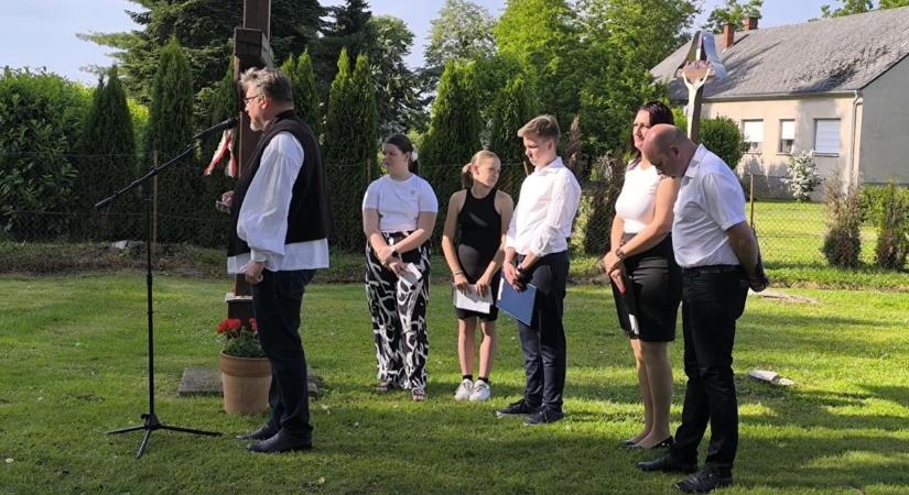 Trianonra emlékeztek Rábagyarmaton is