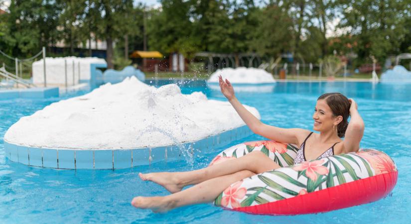 A pünkösdi hétvégén nyit a Bihar Termálliget strandfürdője
