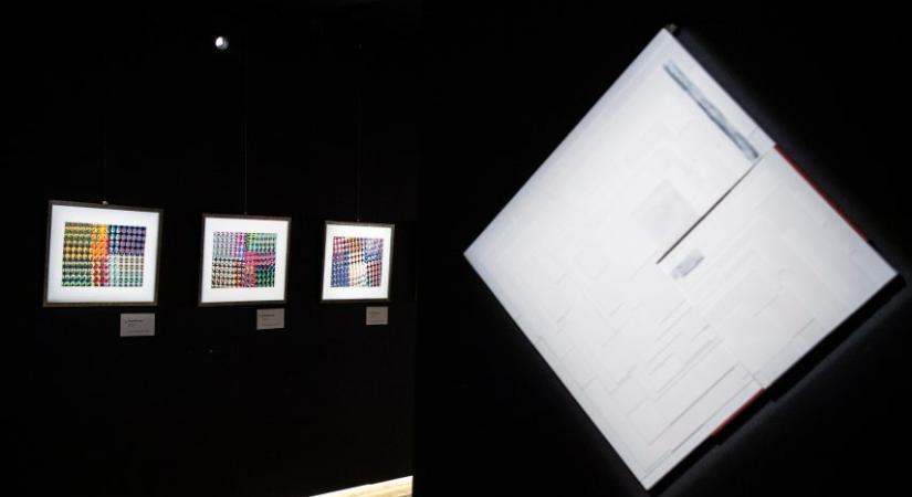 Hálók és fényszalagok a Virág Judit Galériában