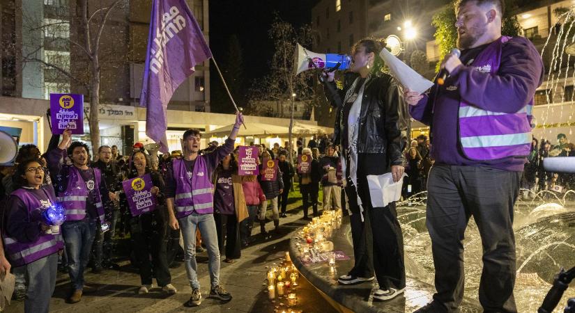Békemenet indult a gázai palesztinok kiéheztetése ellen