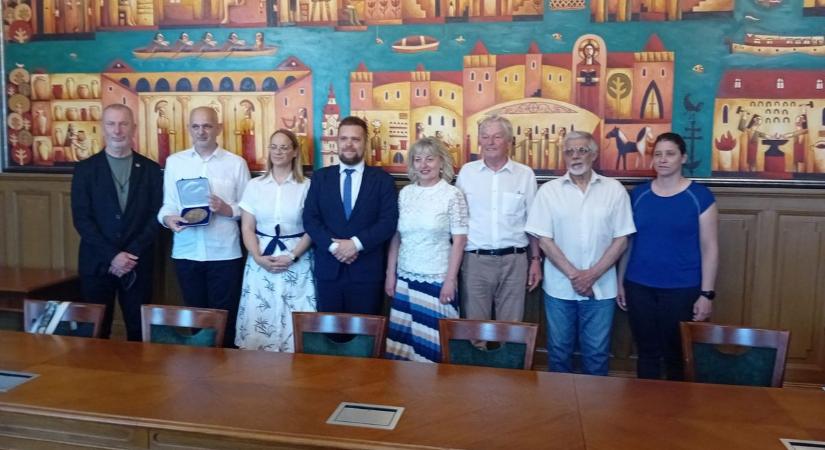 Környezetvédelmi díjat adtak át Győrben - Fotón mutatjuk a díjazottat