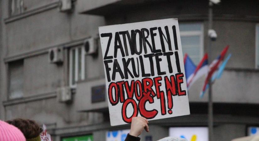 Teljes a blokád az újvidéki Természettudományi-matematikai Karon
