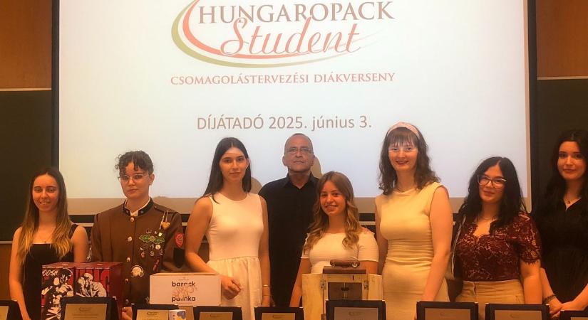 Taroltak a soproni egyetemisták a csomagolási versenyen - Fotón mutatjuk a nyerteseket