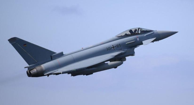Riasztották a német légierőt: a NATO parancsára azonnal felszállt két Eurofighter