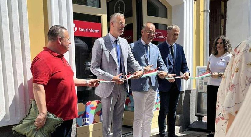 Átadták a Tourinform új irodáját