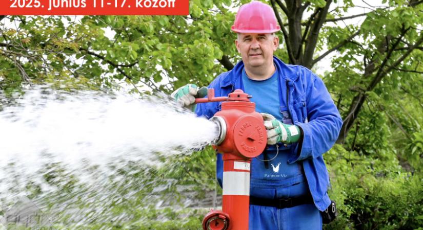 Vízvezeték-öblítési munkálatok Enesén