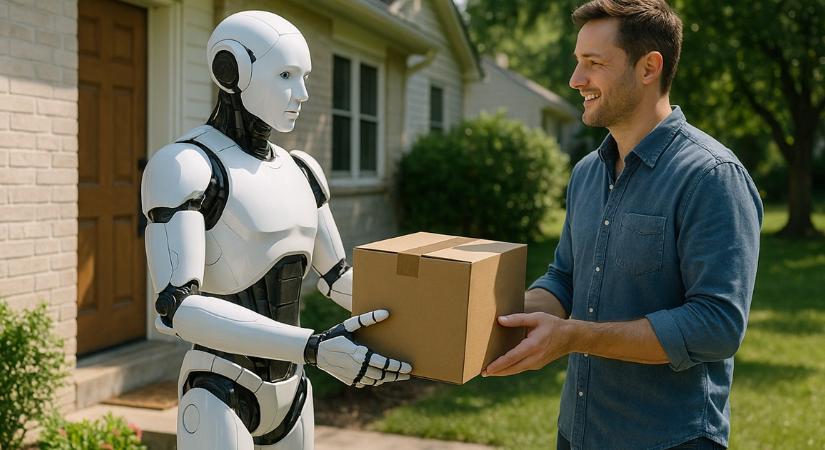 Te meglepődnél, ha egy robot hozná ki az Amazonról rendelt csomagod?