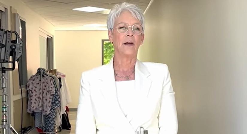 Megható videóüzenet küldött nekünk Jamie Lee Curtis