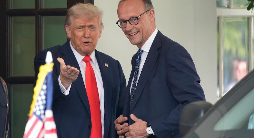 Friedrich Merz Donald Trumpnál járt és együttműködést sürgetett