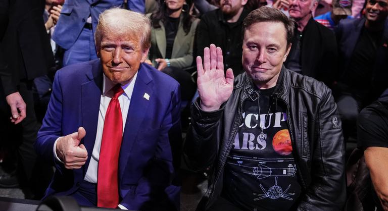 Donald Trump csalódott Elon Muskban, a közösségi médiában üzengetnek egymásnak