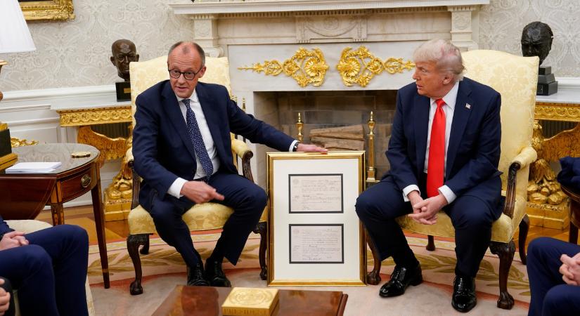 Trump Merznek: Washington Ukrajnát is szankciókkal sújthatja