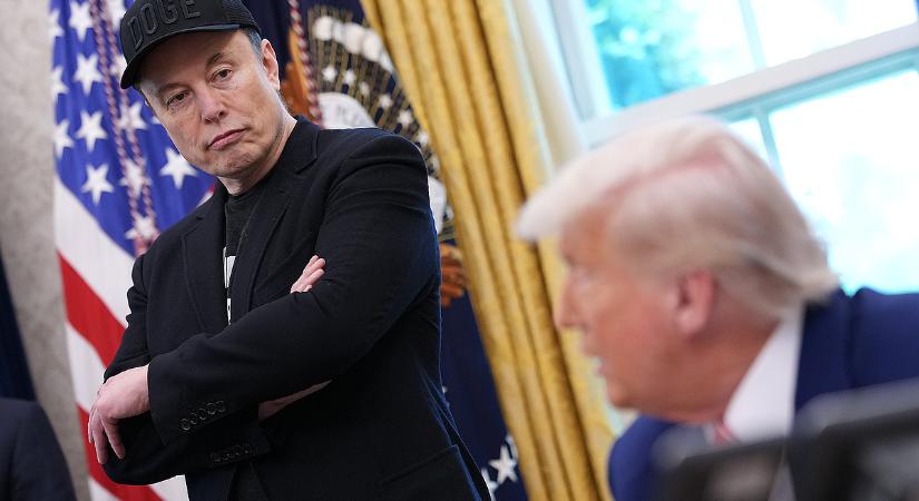 Eddig tartott a barátság: Trump őrültnek tartja Muskot és ledobná az atomot egykori szövetségésére