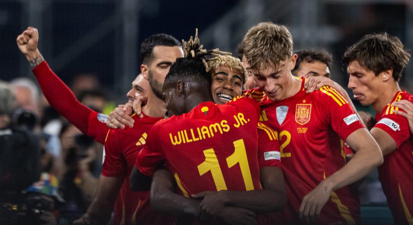 Elképesztő thriller: 9 gólos meccsen NL-döntős a spanyol válogatott