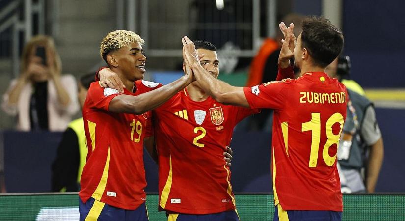 Nemzetek Ligája: Yamal-show és kilenc gól a spanyol-francián, megvan a portugálok döntős ellenfele - videó