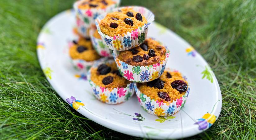 Édesburgonyás muffin