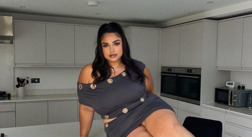 30 kilót fogyott a magyar plus size modell, Diána