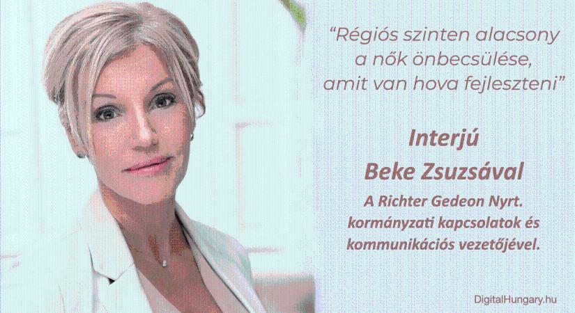 „Régiós szinten alacsony a nők önbecsülése, amit van hova fejleszteni″ Interjú Beke Zsuzsával.
