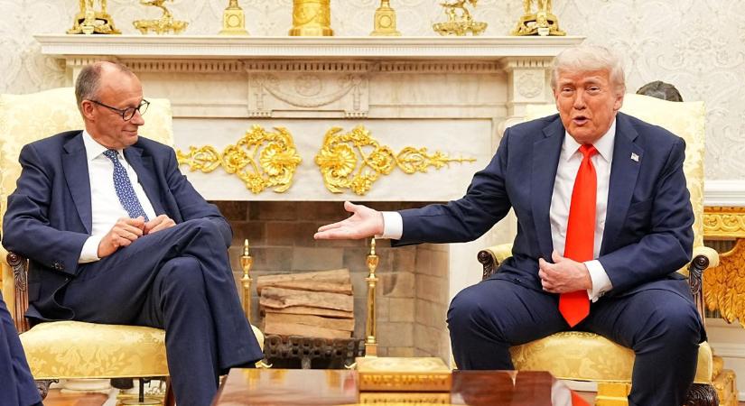 Nem hiszi el: Trump a német kancellár arcába mondta, hogy a D-nap nem volt kellemes a németeknek (VIDEÓ)