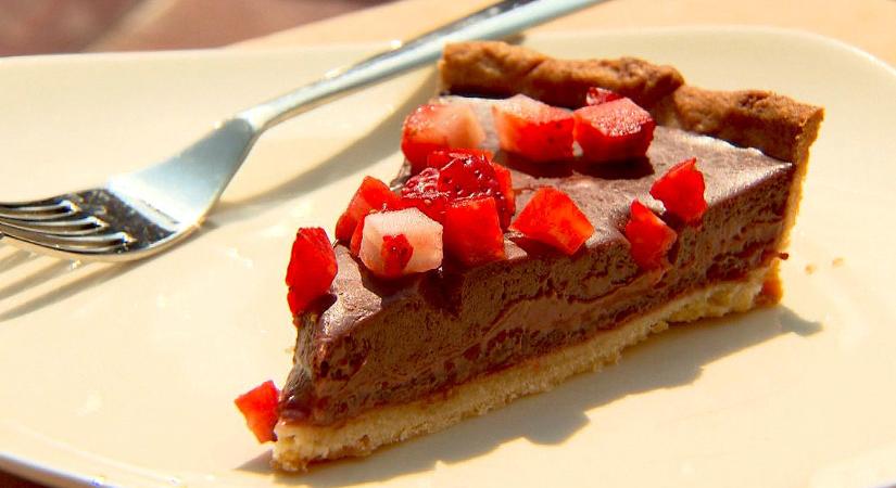 Epres-tejcsokoládés pite